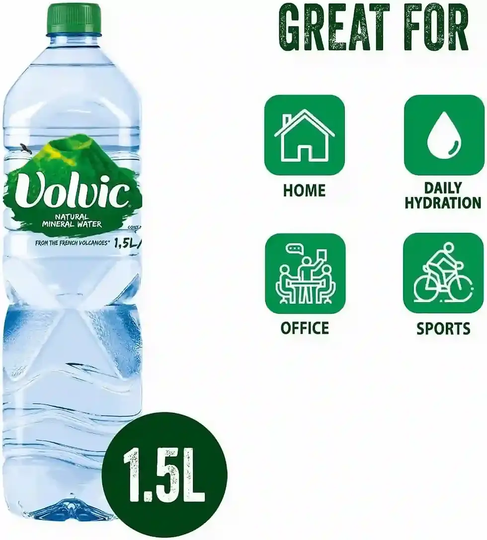 Thumbnail: Volvic Still Natural Mineral Water 6 x 1.5L