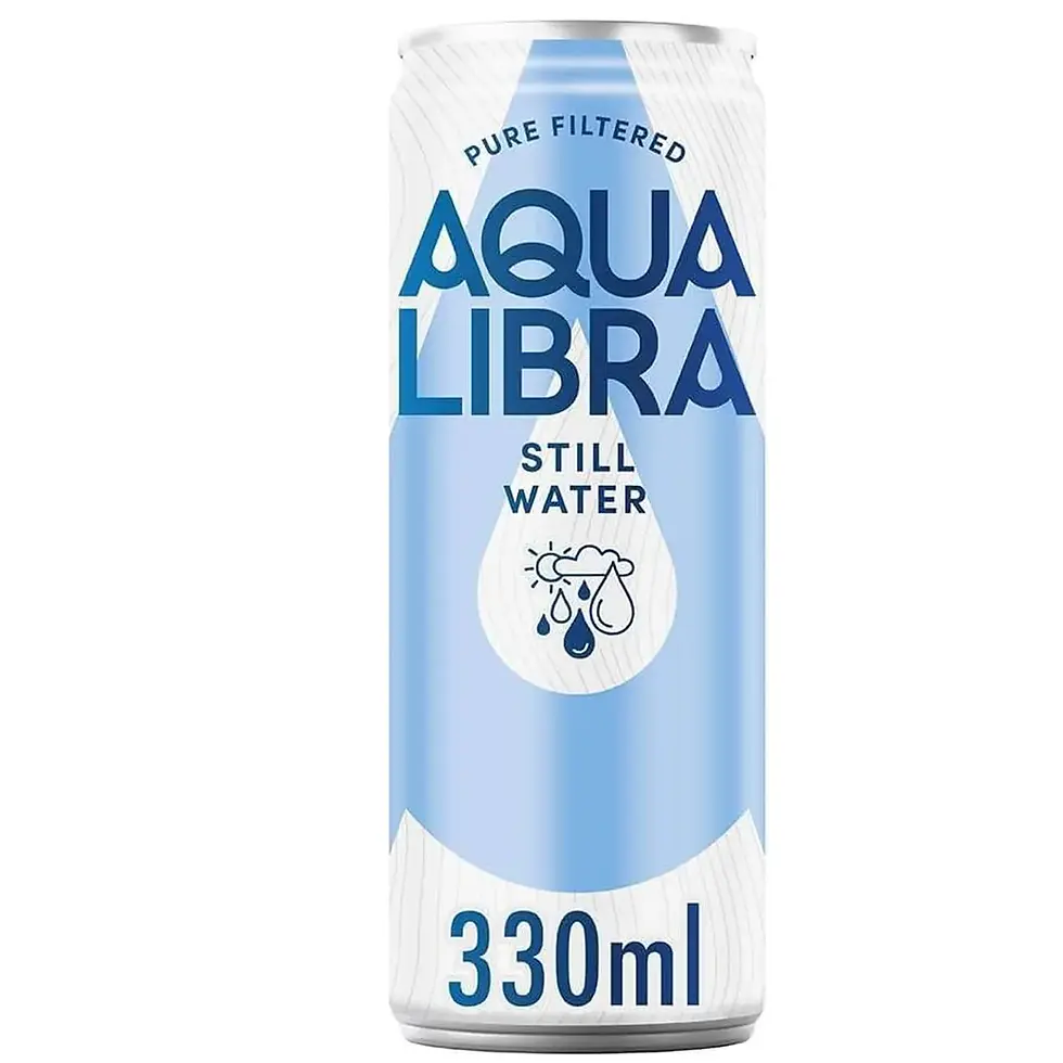 Thumbnail: Aqua Libra Pure Filtered Still Water Cans 24 x 330ml