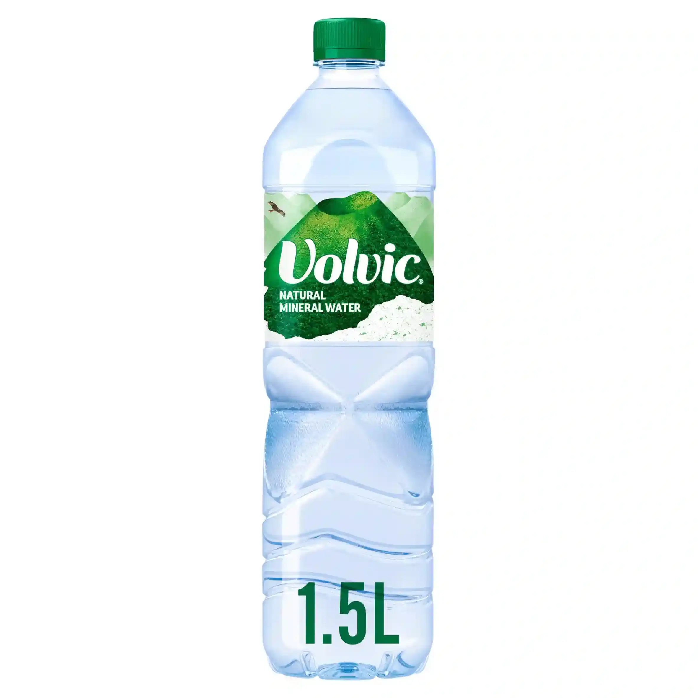 Volvic Single bottle still Mineral water 1.5 Litres  Aquagallon West London