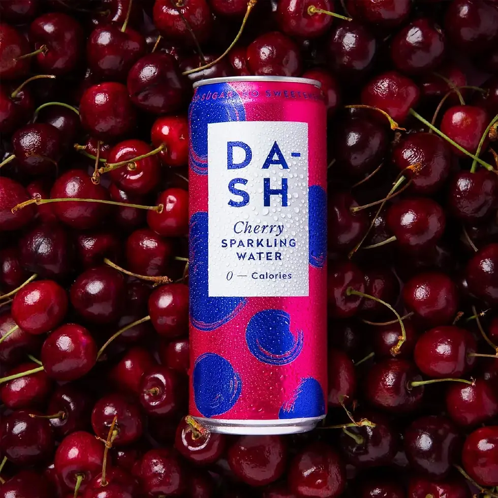 Thumbnail: Dash Flavoured Cherry Sparkling Water 4x330ml