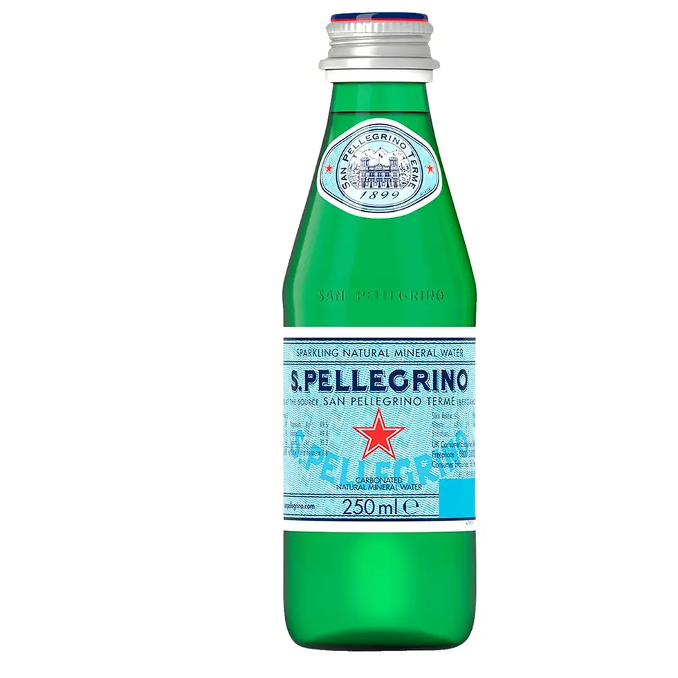 Thumbnail: San Pellegrino Sparkling Natural Mineral Water Glass 6 x 250ml multi pack in west london
