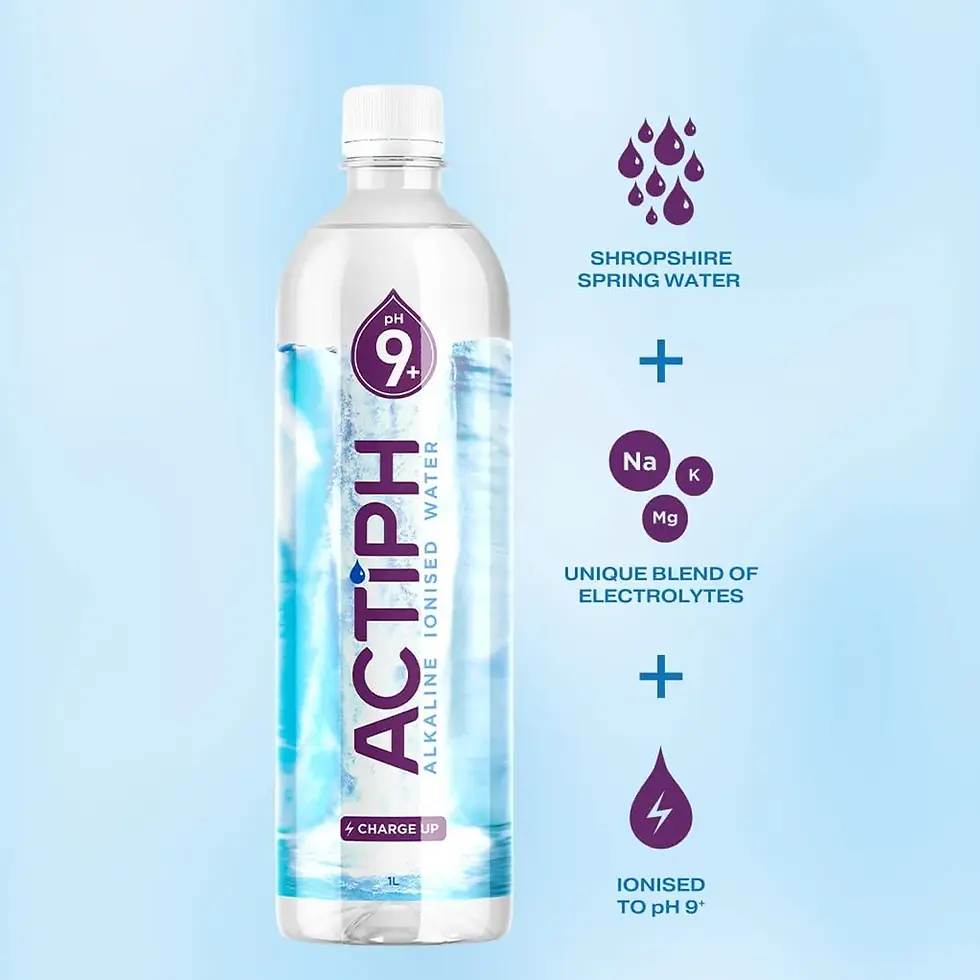 Thumbnail: Actiph Alkaline Ionised Water 1L single bottle in west london