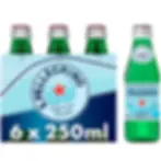 San Pellegrino Sparkling Natural Mineral Water Glass 6 x 250ml multi pack in west london