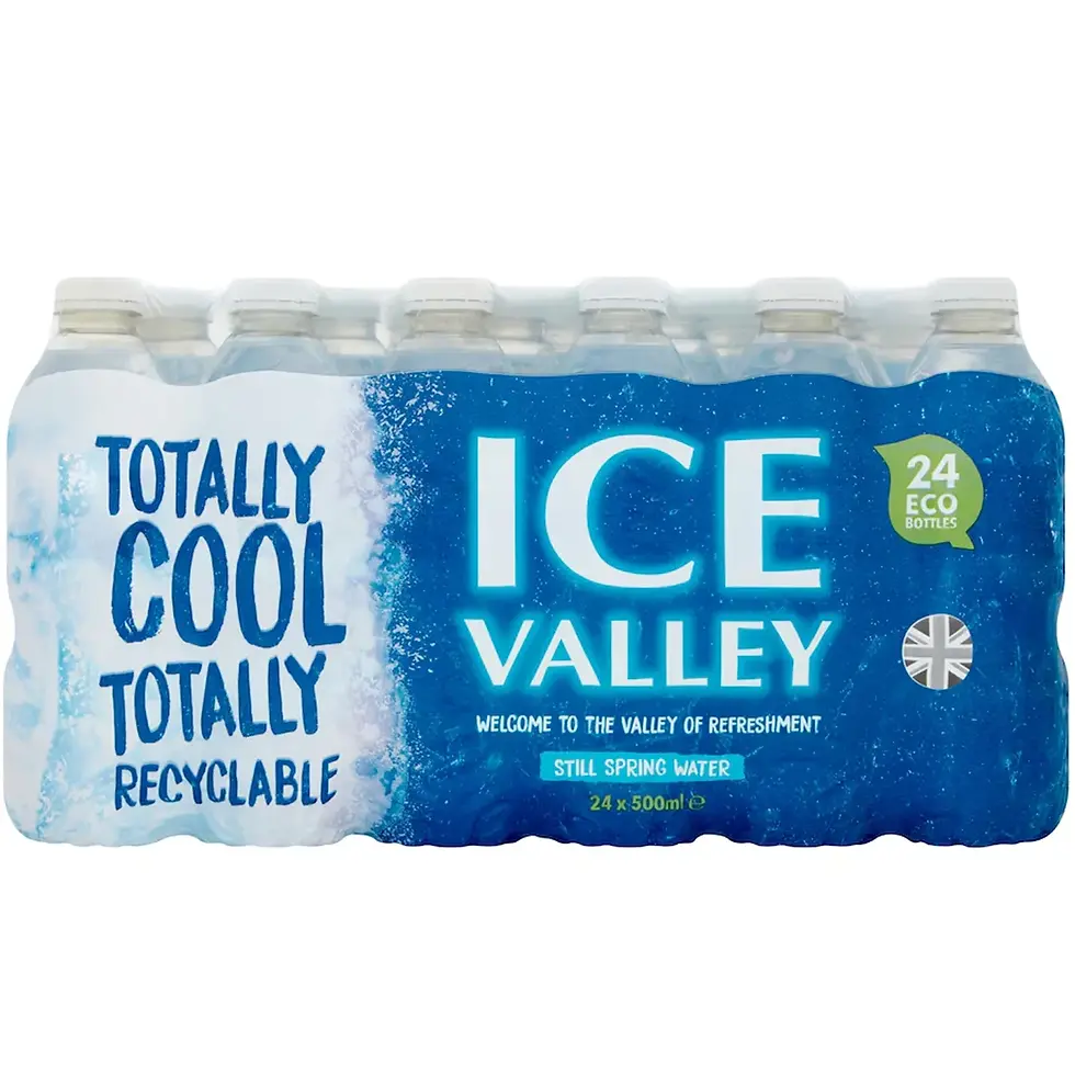 Ice valley 24 x 500ml spring water multipack in west london