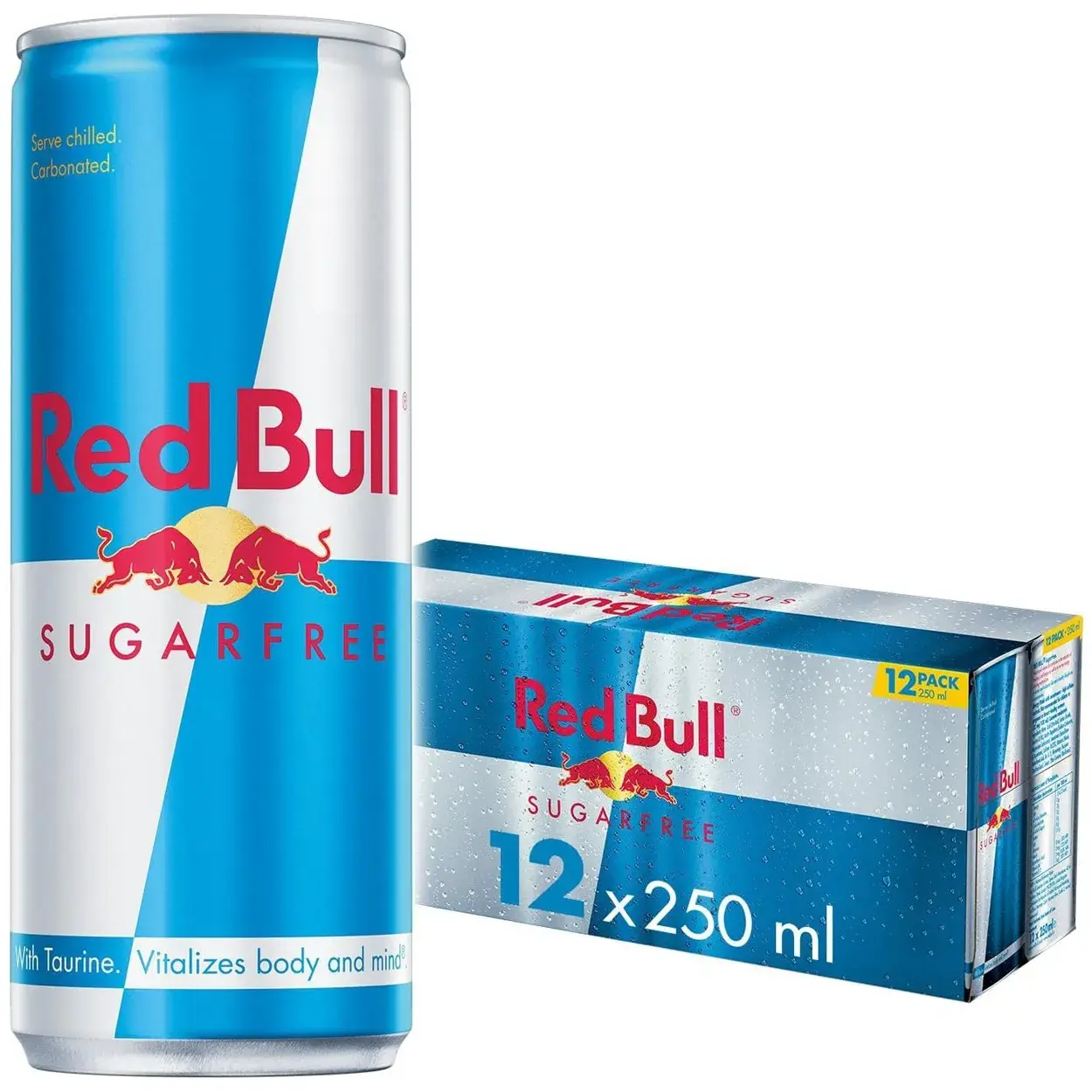 Red bull sugar free 12 x 250ml multipack uk