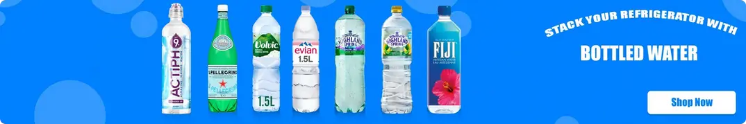 Bottled water Uk free delivery near me