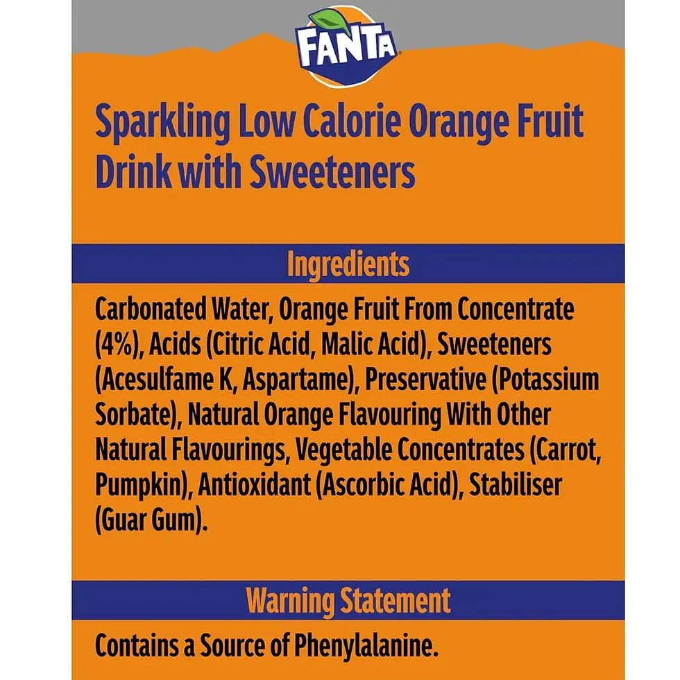 Thumbnail: Fanta (Orange) Zero Sugar Cans 24 x 330 ml
