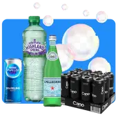 Sparkling water in west london