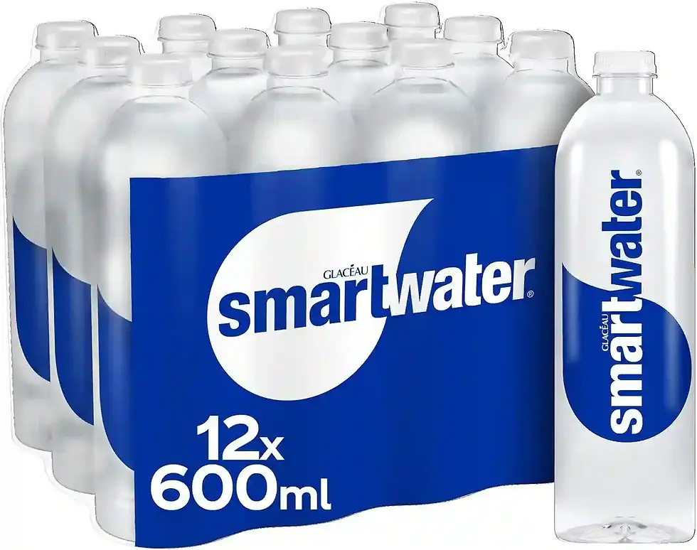 Glaceau Smart water Multipack 12 x 600ml Artesian Water Aquagallon West London