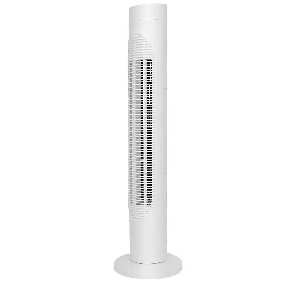 Thumbnail: Breezeline (White) 32 Inch Air Cooling Tower Oscillating Fan 3 Speed