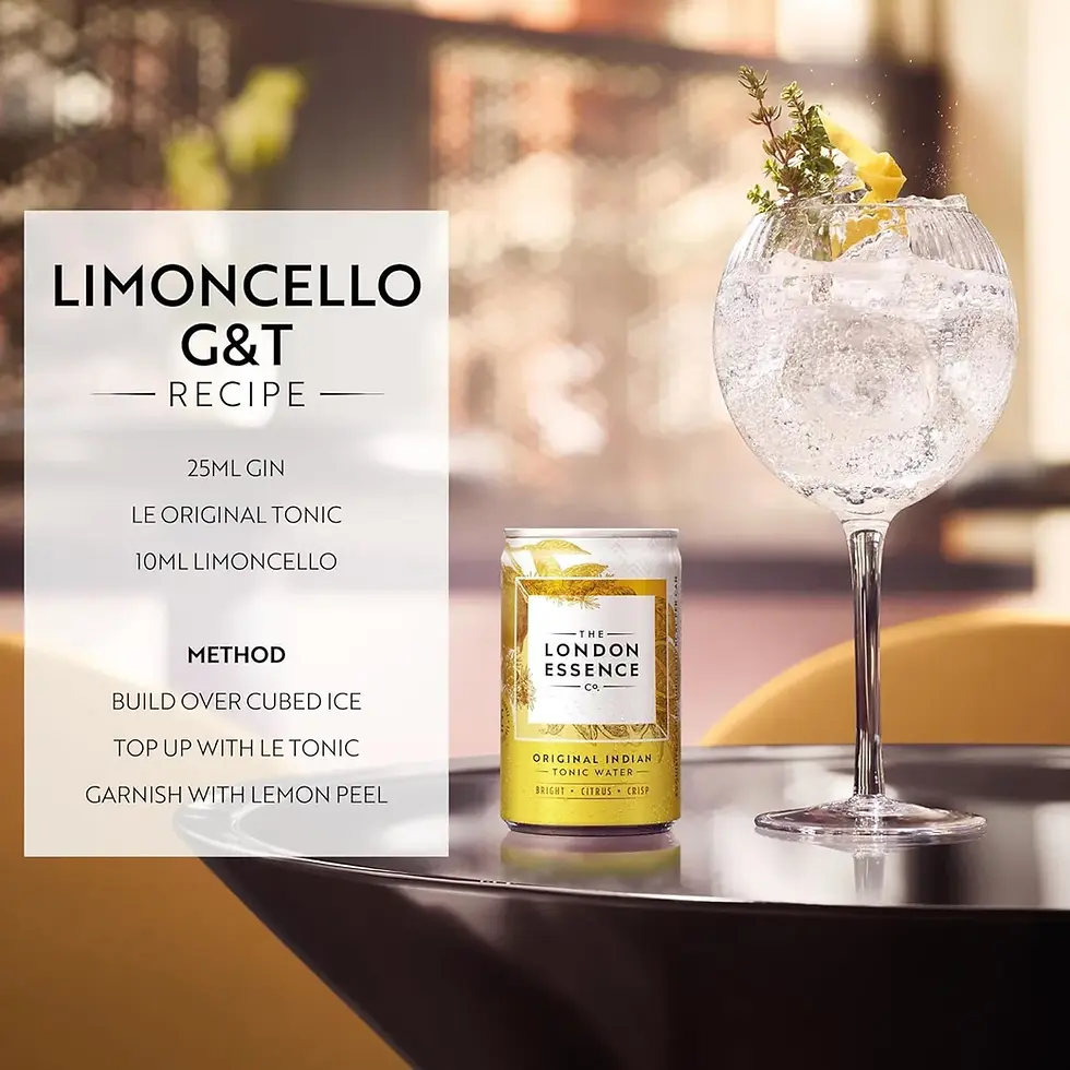 Thumbnail: The London Essence Co. (Original) Indian Tonic Water Multipack Can 6x150ml