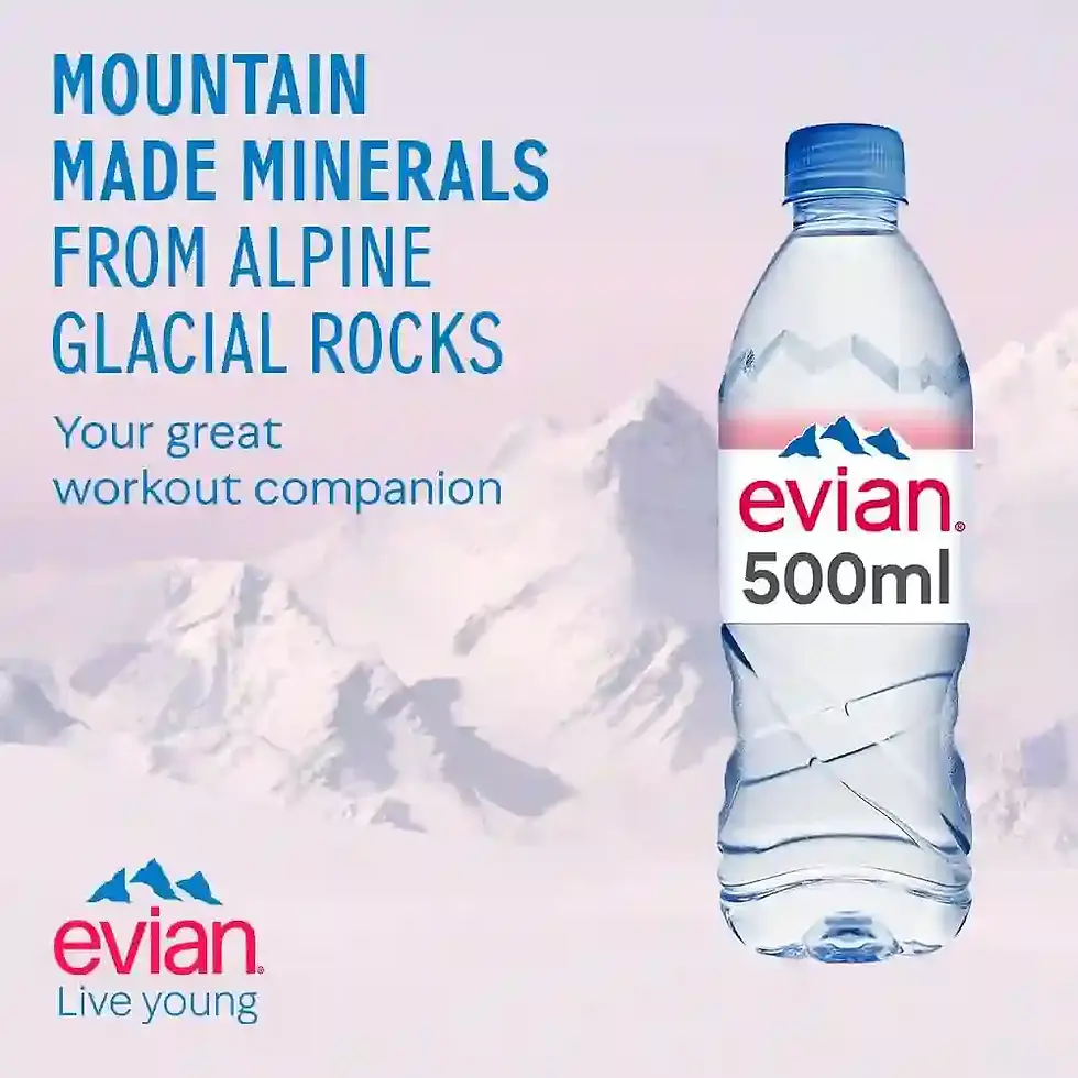 Thumbnail: Evian Mineral Water 6 x 500ml
