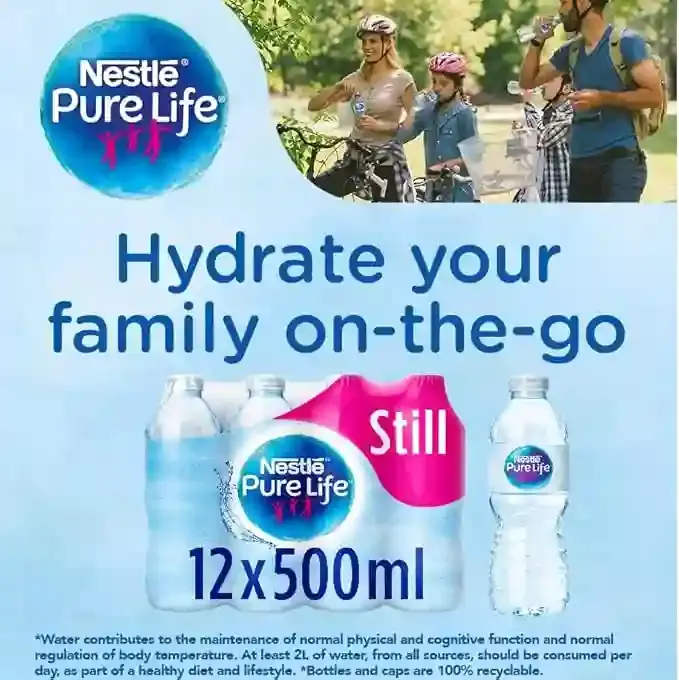 Thumbnail: Nestle PureLife Still Spring Water 12x500ml
