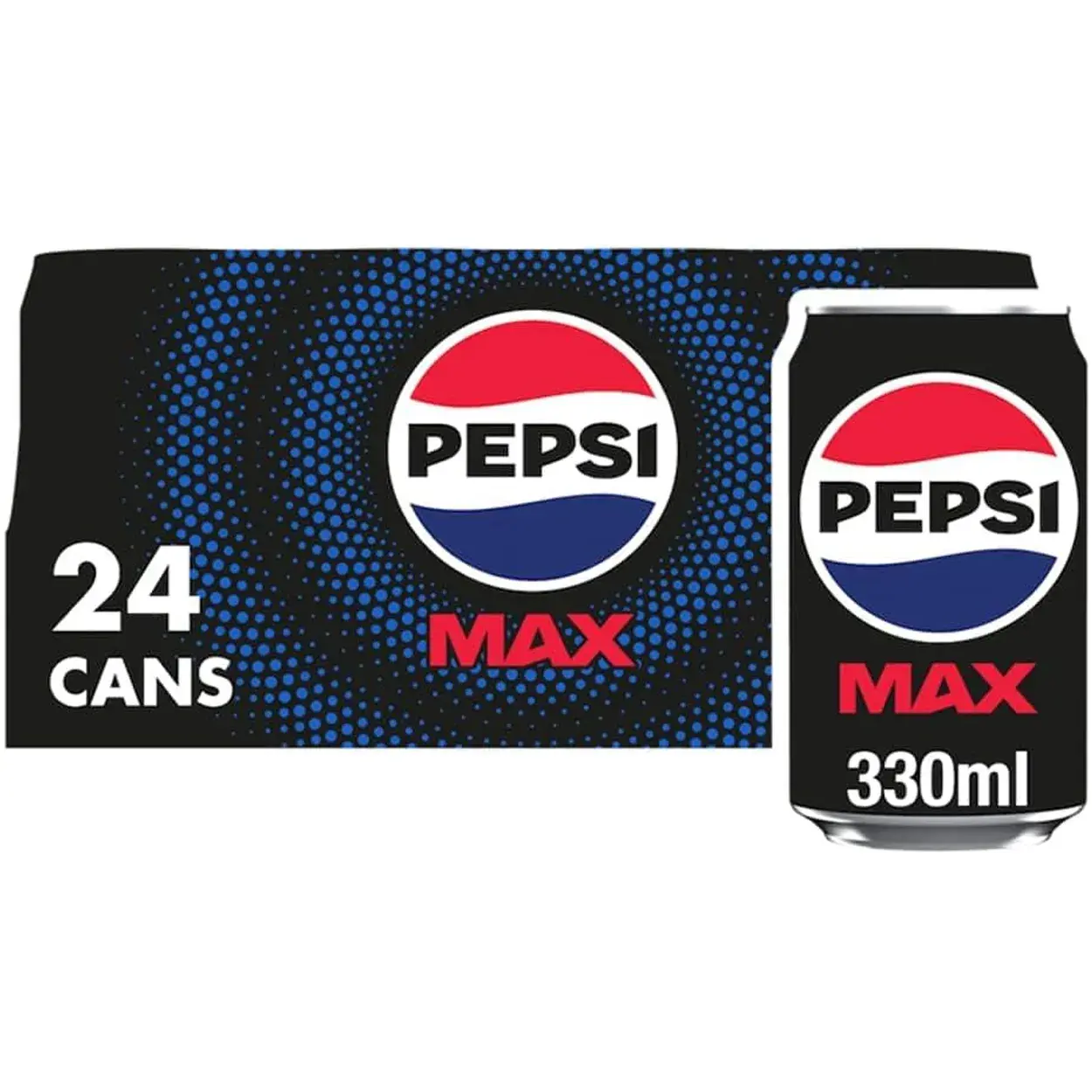 Pepsi Max (No Sugar) Cans 24 x 330ml multipack in uk same day and next day delivery