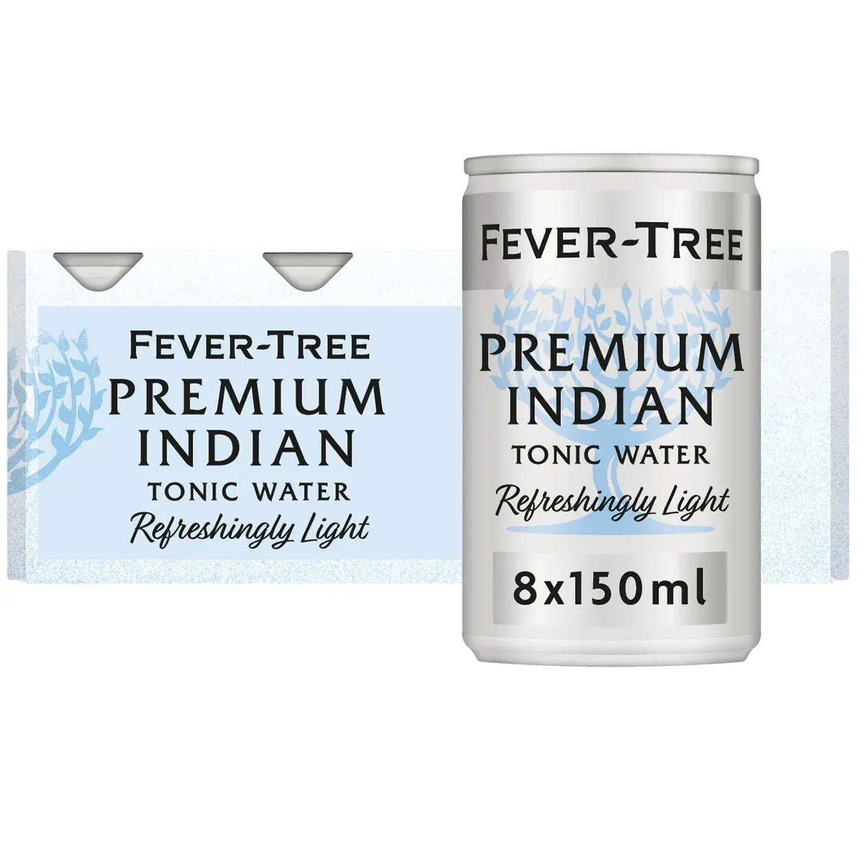 Fever-Tree Light Tonic Water Premium Indian Multipack 8x150ml in West London