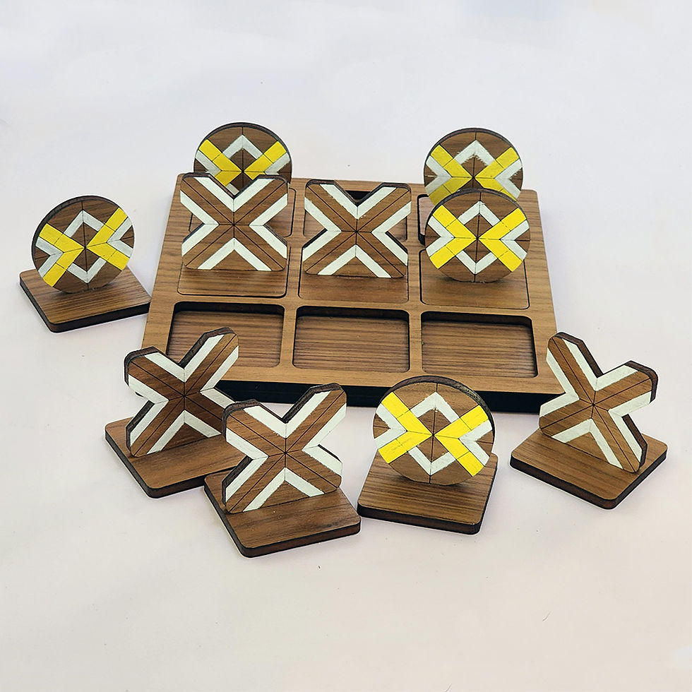 Thumbnail: Tic Tac Toe Board and Game Pieces