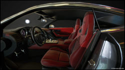 F-Type - video game interior