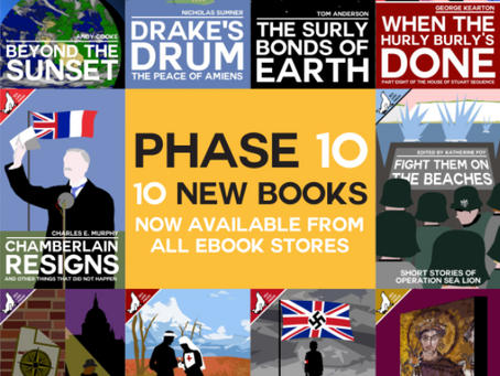 Phase 10 Release - All ten new titles now available from all ebook stores