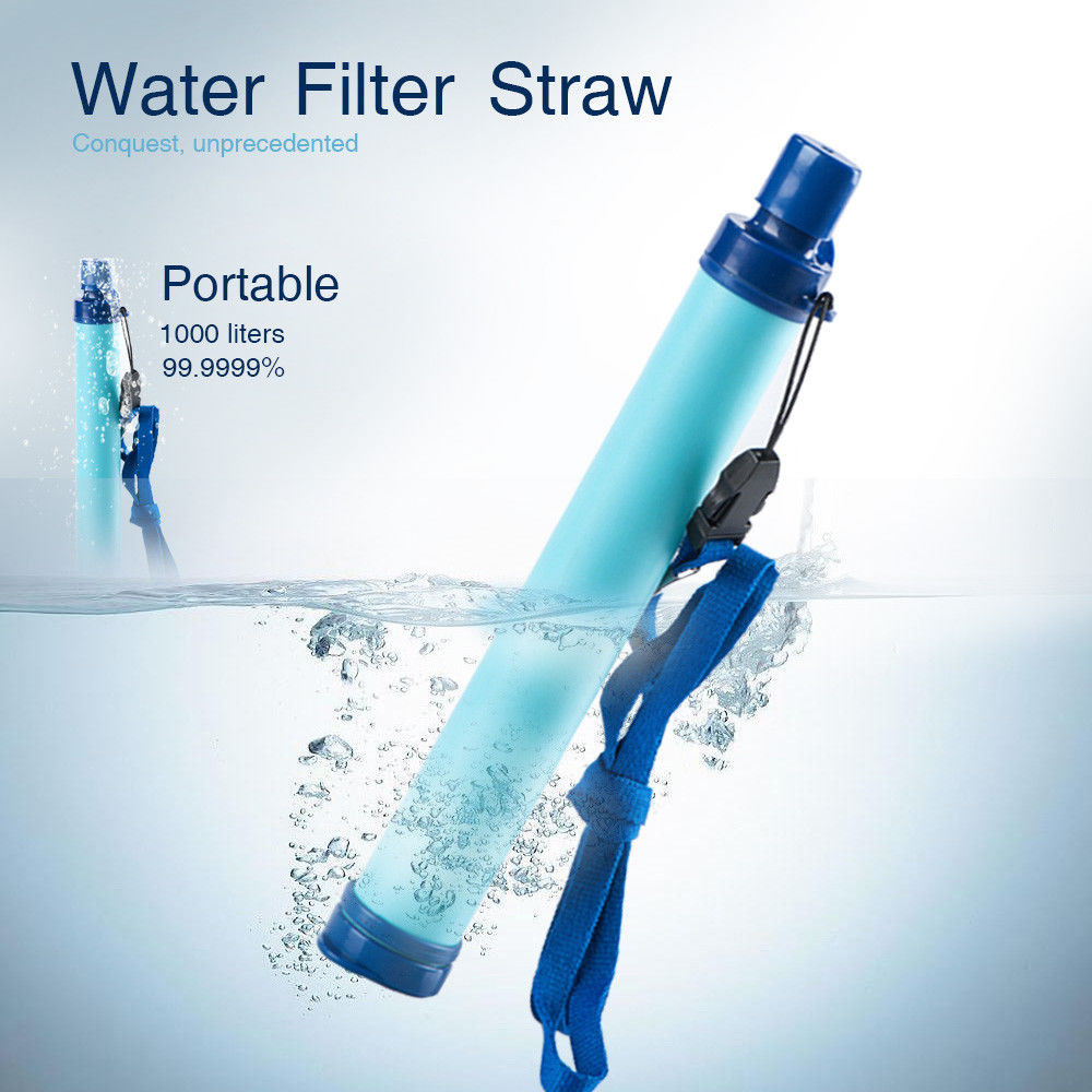Water Straw elimina 99,99% de bacteria y virus