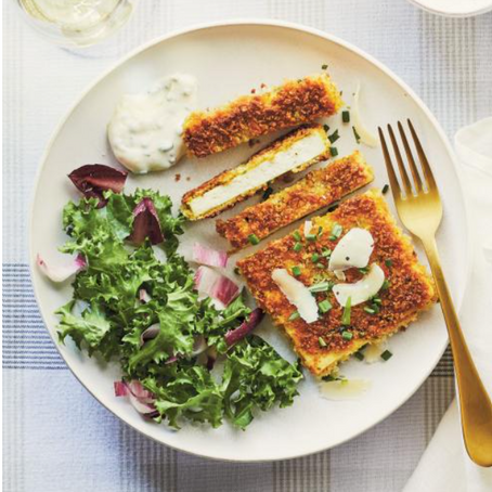 Escalopes de tofu panées 