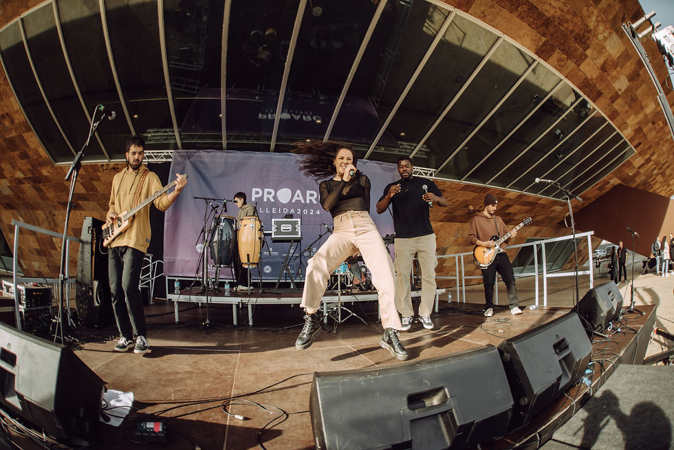 Actuació del grup Lasta Sanco com a showcase del ProARC 2024 (@Gemma Martz)