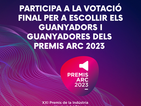Comença la votació per escollir els guanyadors dels Premis ARC 2023!