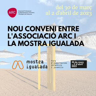 Nou acord de col·laboració entre la Mostra d'Igualada i l'Associació ARC