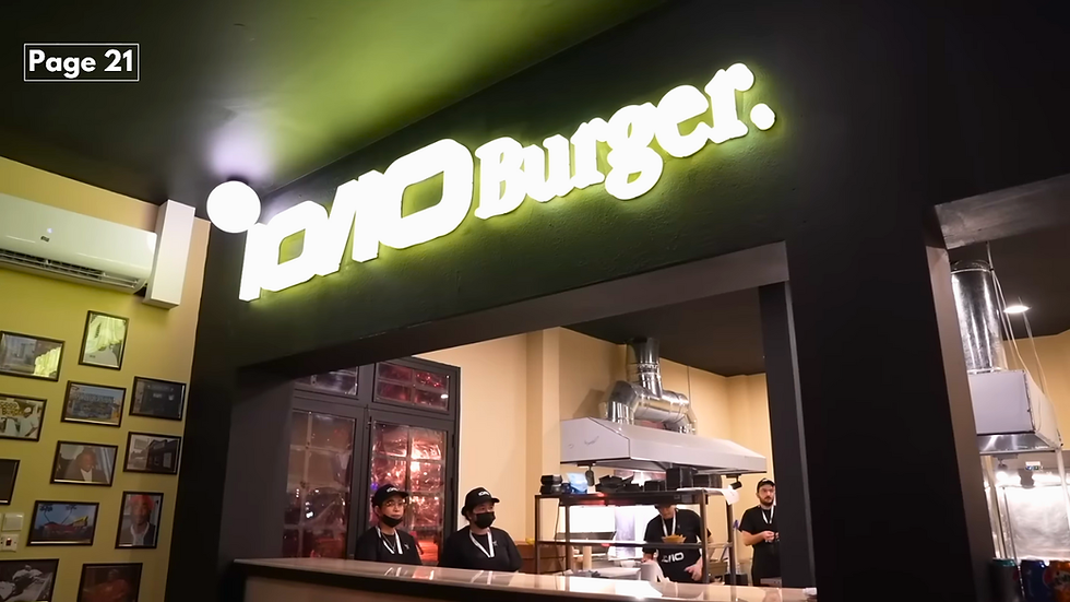 Mike Majlak's 10/10 Burger in Jeddah, Saudi Arabia