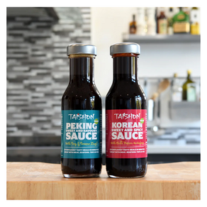Introducing the outstanding brand that features two award-winning sauces, a must-have for every food lover's kitchen...Taishon!