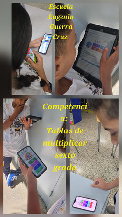 Competencias de tablas de multiplicar