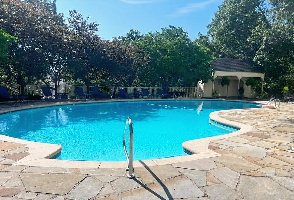 Meghan Coves on Grand Lake Clubhouse Pool