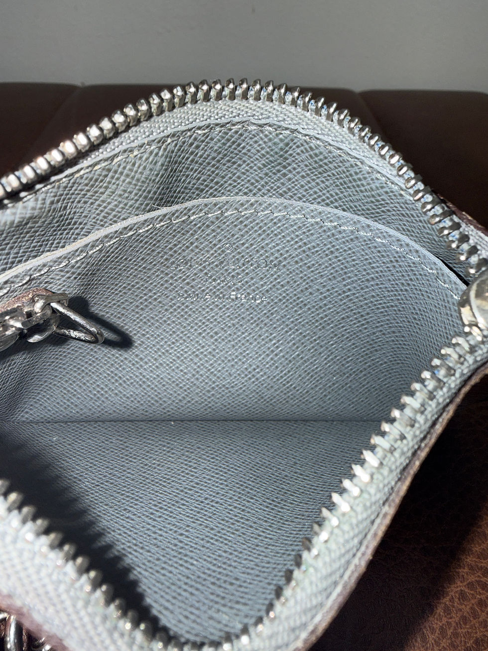 Thumbnail: Louis Vuitton Taiga Pochette Cles 