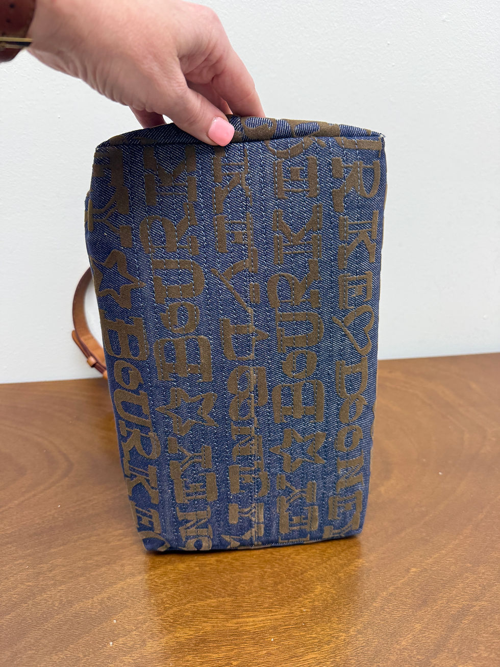 Thumbnail: Dooney & Bourke Signature Denim Hobo