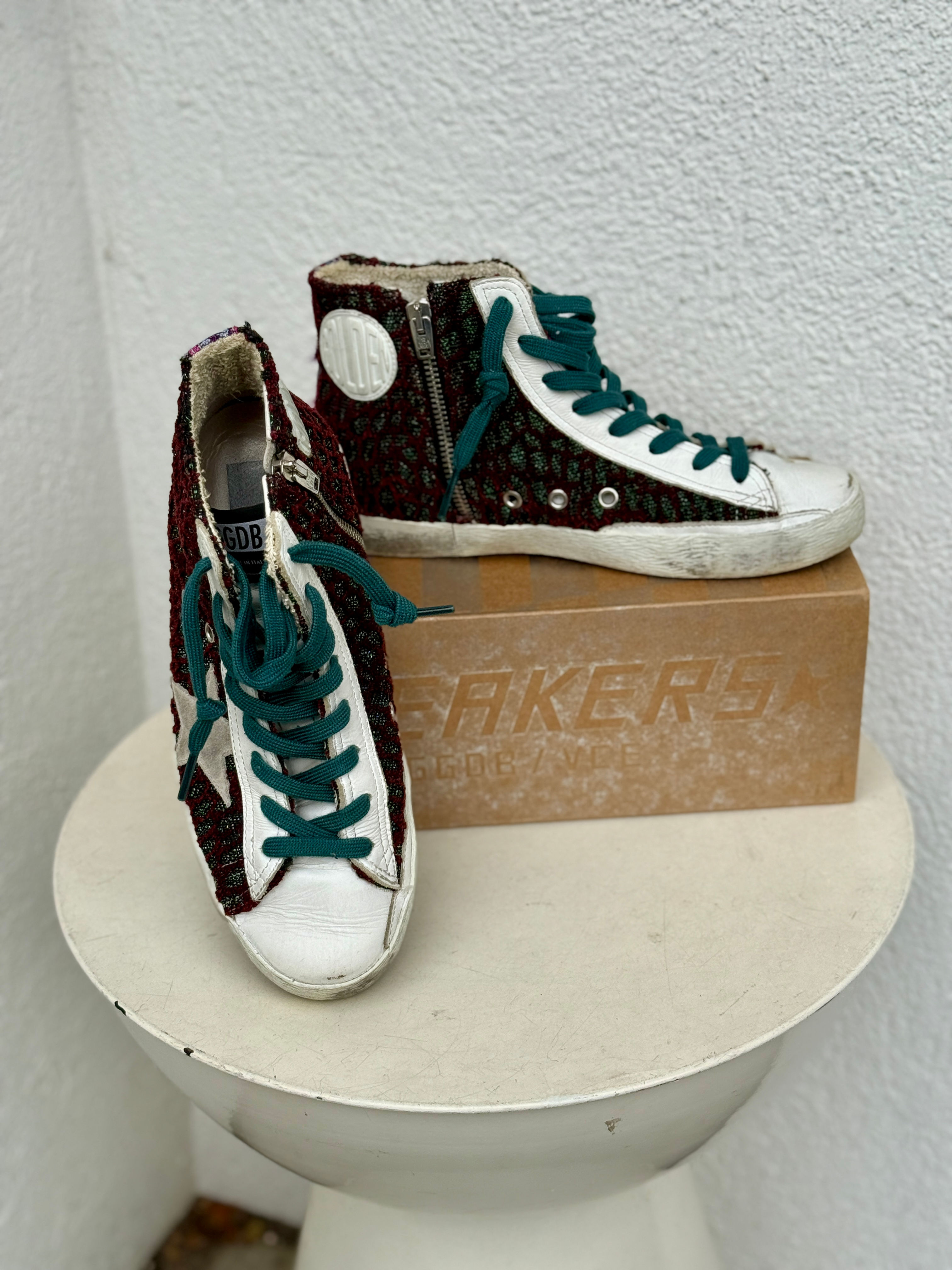 Golden Goose Francy High-Top - Size 38