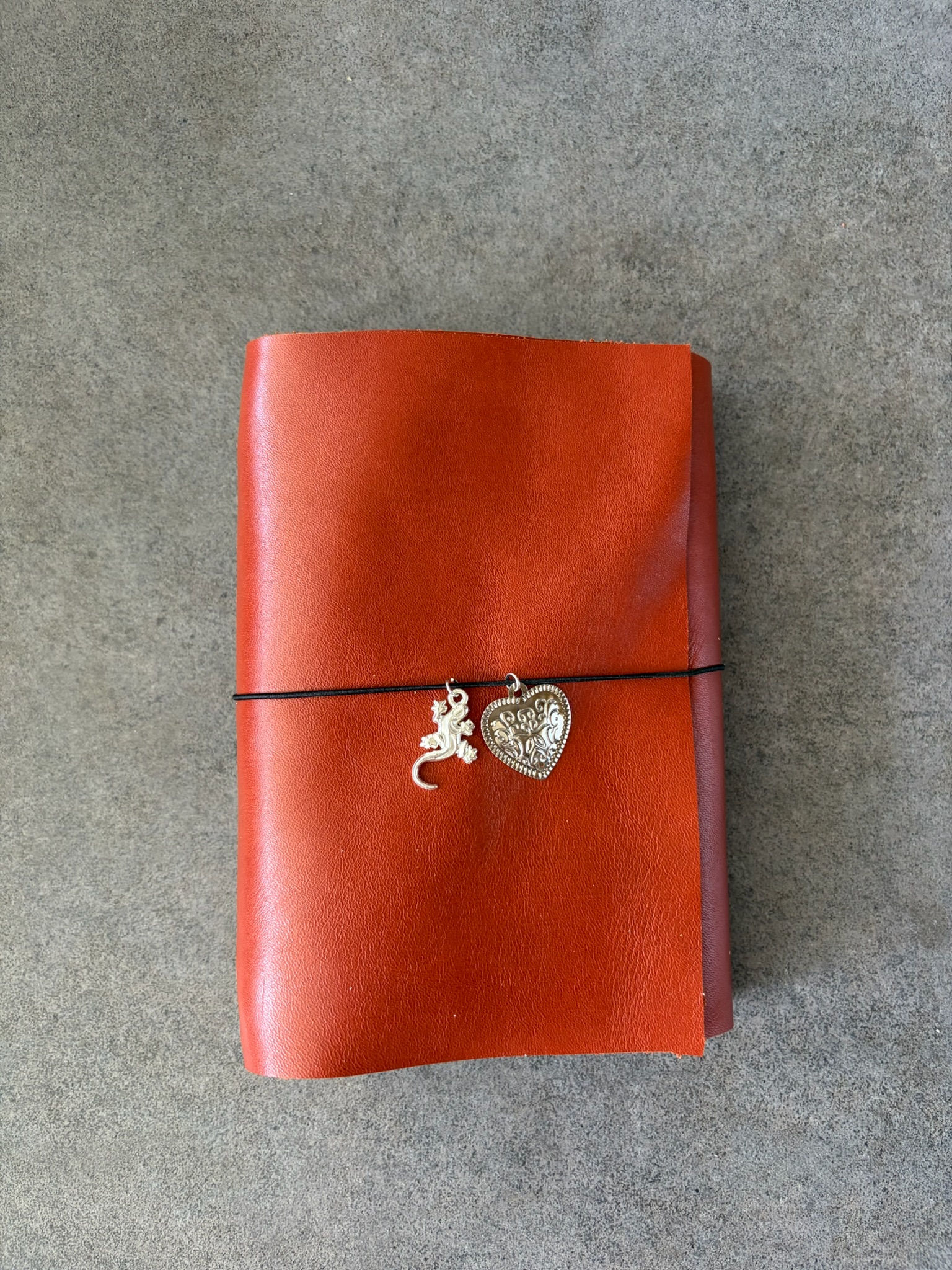 A6 rusty classic genuine leather journal