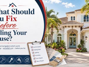 What Should You Fix Before Selling Your House?