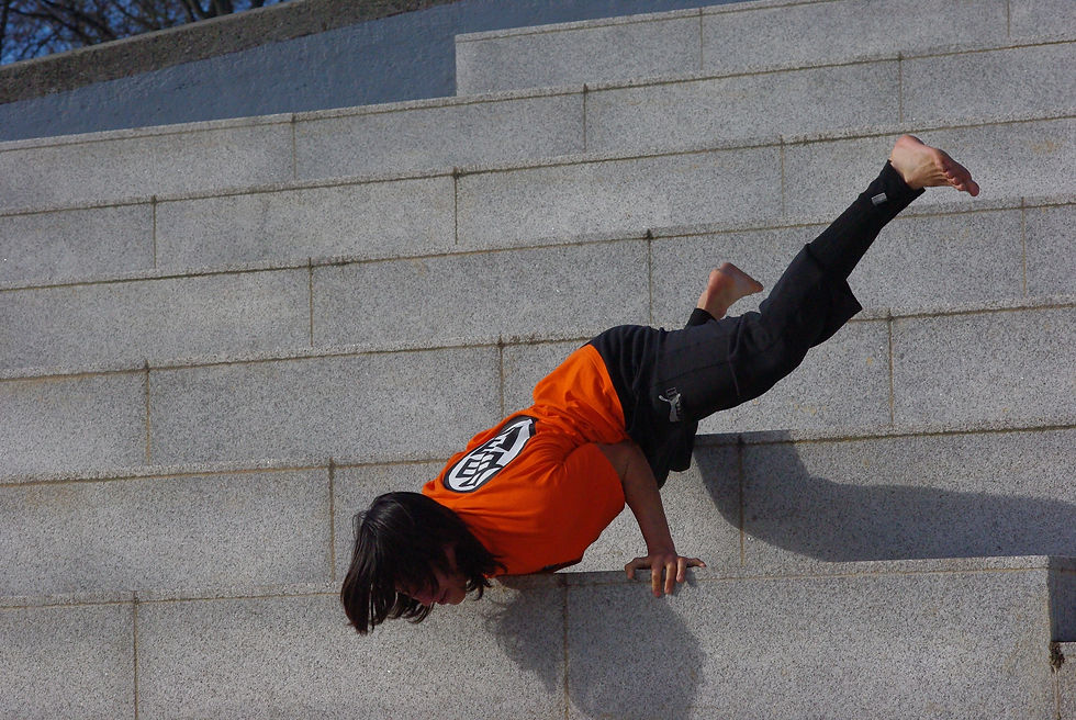 Du Parkour, pas du Yamakasi