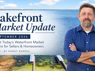 Lakefront Market Update: What Today's Waterfront Market Means for Sellers & Homeowners