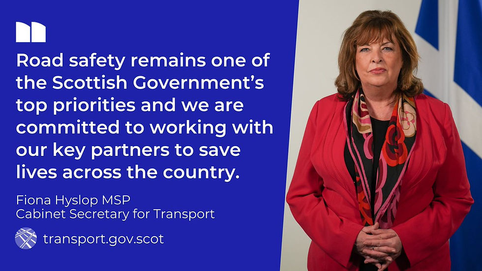 Over 170 Road Safety Schemes Delivered Across Scotland with Government Funding