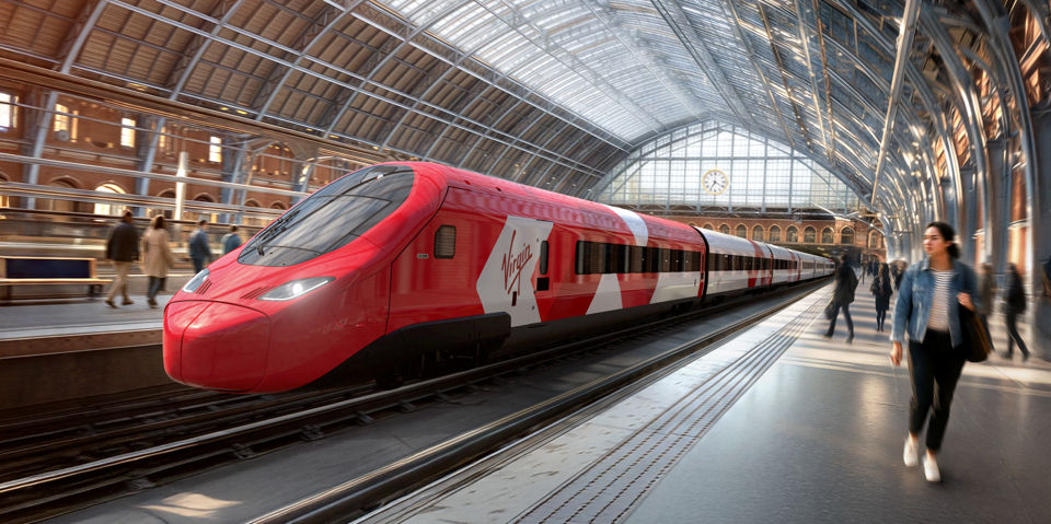 Virgin Targets 2030 Launch for International Rail Services from St Pancras