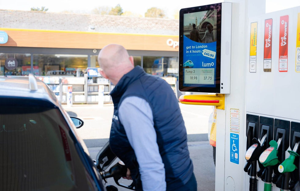 At the Pump and On the Clock: Lumo Targets Drivers with Cheaper Rail Alternative