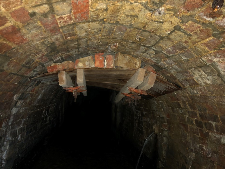 Historic culvert refurbished beneath Loughton High Street