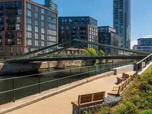 £19m Olympic Park Footbridge Opens Following Complex River Installation in East London