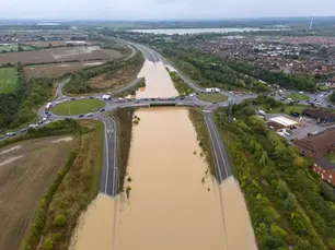 Flood Risk Poses Growing Threat to England’s Transport Network, OS Analysis Finds