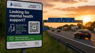 National Highways Expands Mental Health Support with New Roadside QR Code Initiative