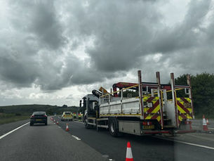 Highways bosses 'will look to recover damages' caused by M65 barrier crash