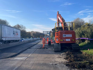 M27 Resurfacing Works Between Junctions 5 and 7 Enter Final Phase