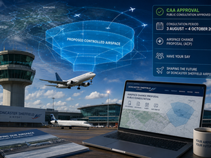 Doncaster Sheffield Airport Clears Key Regulatory Hurdle as Airspace Consultation Approved