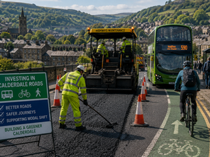 Calderdale Pledges £14m to Roads While Betting on Smarter Use of Existing Highway Space