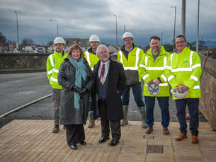Scottish Minister Visits Wallyford Toll as £1.5m Active Travel Upgrade Nears Completion